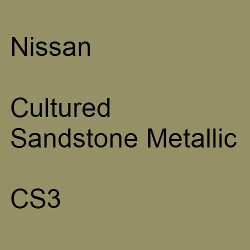 Nissan, Cultured Sandstone Metallic, CS3.